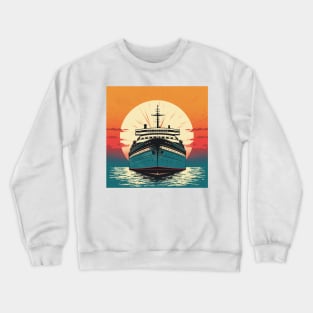 Cruise Ship Dreams: Let Your Imagination Take You on a Journey Crewneck Sweatshirt